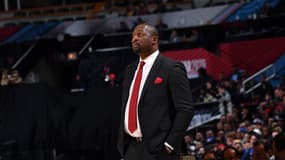 L'entraîneur Adrian Griffin, le 14 février 2023 à Chicago