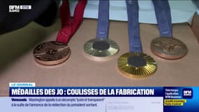 JO: les coulisses de la fabrication des médailles