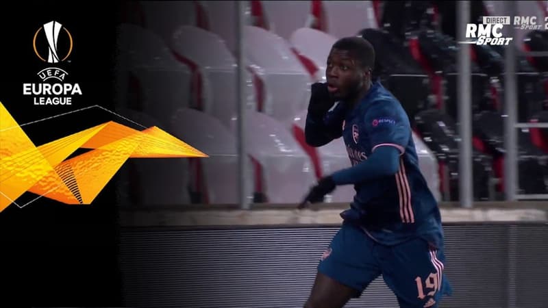 Slavia Prague - Arsenal : Pépé lance idéalement les Gunners
