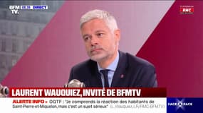 Envoyer les OQTF à Saint-Pierre-et-Miquelon: "Non seulement c'est une proposition sérieuse, mais surtout faisable", affirme Laurent Wauquiez
