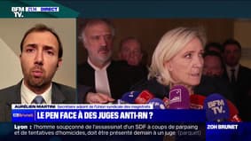 Inelegibilidade exigida contra Marine Le Pen: "Independência não é um direito do magistrado, é um dever"explica Aurélien Martini (Sindicato dos Magistrados)