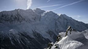 L'alpiniste est mort dans le massif du Mont-Blanc (illustration)