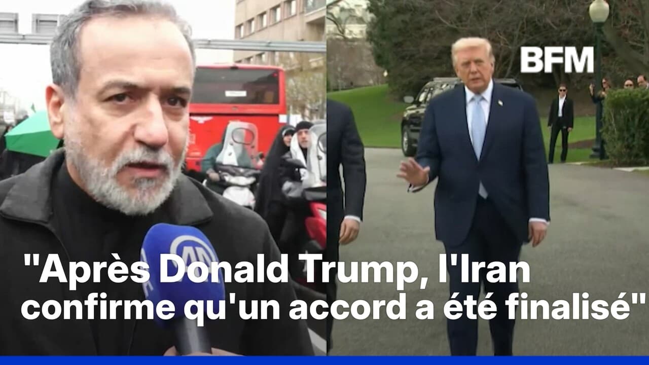Après Donald Trump, l'Iran confirme que "le texte d'accord de paix a été finalisé"
