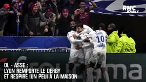 OL - ASSE : Lyon remporte le derby et respire (un peu) à la maison