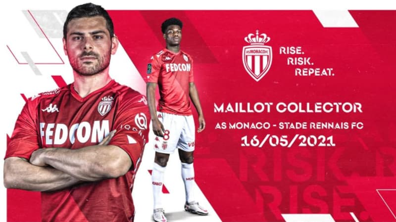 Ligue 1: Monaco avec un maillot collector face à Rennes