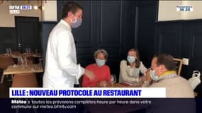 Covid-19: le nouveau protocole sanitaire renforcé dans les restaurants à Lille