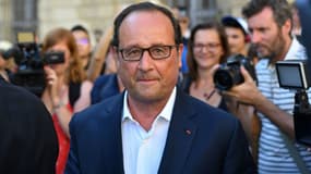 François Hollande à Arles le 21 juillet 2017