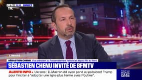 Ukraine: "Le rôle qu'Emmanuel Macron joue est extrêmement marginal", estime Sébastien Chenu (RN)