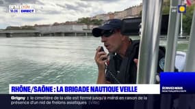 Rhône/Saône: la brigade nautique veille