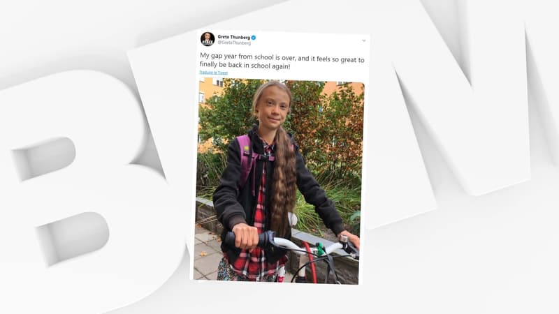 Greta Thunberg a annoncé le 24 août 2020 son retour sur les bancs de l'école.