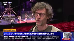 "Dans ton cœur": la poésie acrobatique de Pierre Guillois au théâtre du Rond-Point