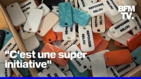 ROBIN DE BFM - Des sifflets "repousse relou" distribués contre le harcèlement de rue 