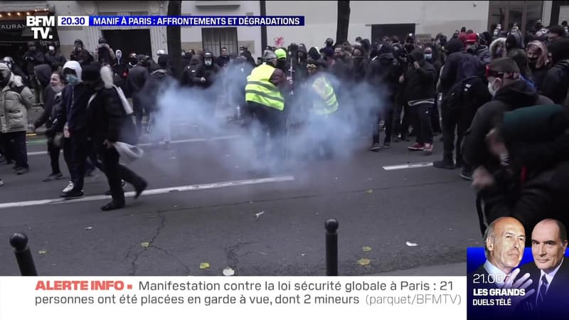 Manif à Paris : affrontements et dégradations - 05/12