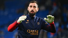 Le gardien du PSG Gianluigi Donnarumma 