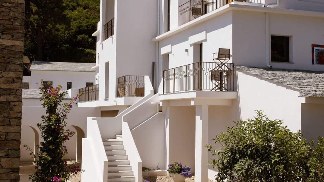 L'hôtel Le Misincu à Cagnano en Corse.