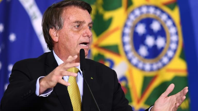 Jair Bolsonaro le29 juin 2021 à Brasilia