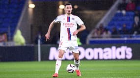Dejan Lovren avec l'OL, le 14 janvier 2022