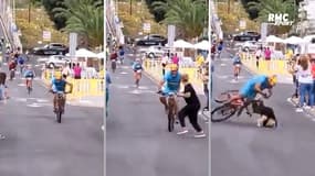 Cyclisme : Une spectatrice percute une coureuse lancée sur le sprint final