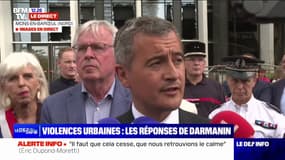 Gérald Darmanin s'adresse aux policiers et gendarmes: "Je suis à leurs côtés" 