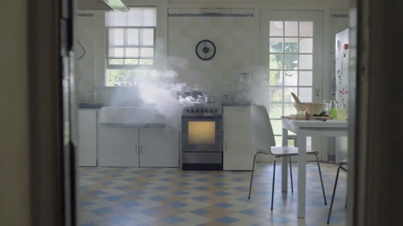 Une image du spot publicitaire de France 3 "où sont les femmes"? Pas dans leur cuisine, donc. 