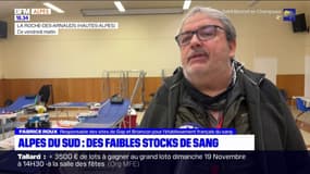 Alpes-du-Sud: les stocks de sang sont faibles