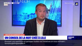 Lille: pour Arnaud Taisne, adjoint à la vie nocturne à la mairie de Lille, le conseil de la nuit est est "un cadre de débat pour rapprocher tous les acteurs de la vie nocturne" 