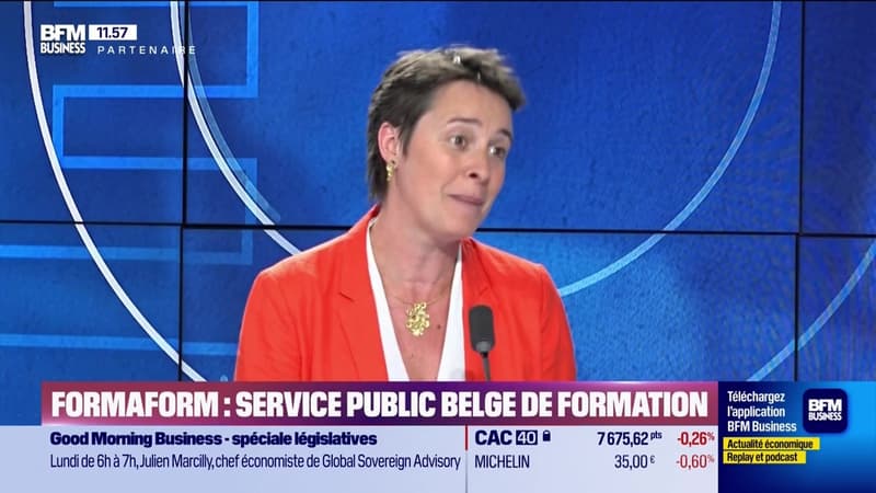 Regarder la vidéo Gaëlle Boulet (Formaform) : Formaform, service public belge de formation - 06/07