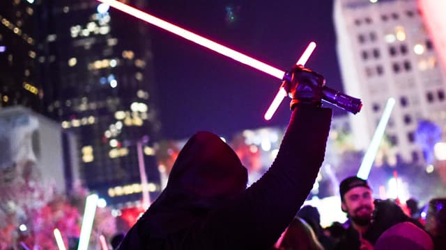 Les fans se sont précipités pour voir le dernier Star Wars.