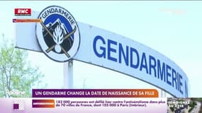 Un gendarme change la date de naissance de sa fille