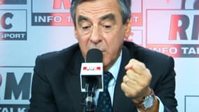 François Fillon, ce vendredi sur RMC.