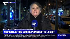 Story 7 : Nouvelle action coup de poing contre la CFDT - 20/01