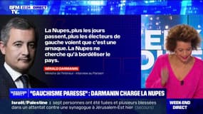 Gérald Darmanin: "La Nupes ne cherche qu'à bordéliser le pays" 