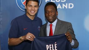 Thiago Silva et Pelé