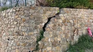 Une dizaine de maisons sont fissurées à Gattières à cause de la sécheresse.