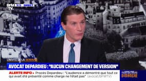 Gérard Depardieu n'a eu "aucun changement" de version, selon son avocat Jérémie Assous