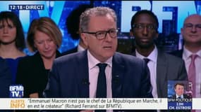 "Ne croyez pas que le président donne des ordres et qu'on claque tous des talons", lance Richard Ferrand