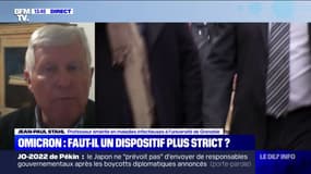 Variant Omicron: pour le professeur Jean-Paul Stahl, "sur le plan médical, il faut faire plus"
