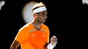 Rafael Nadal à l'Open d'Australie, le 16 janvier 2023
