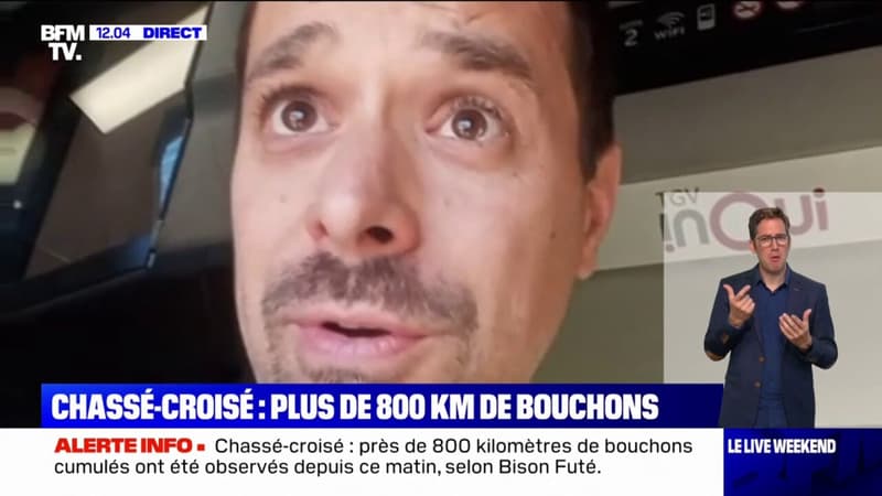 Incendie à Montélimar: un passager bloqué à bord d'un TGV Paris-Avignon témoigne sur BFMTV