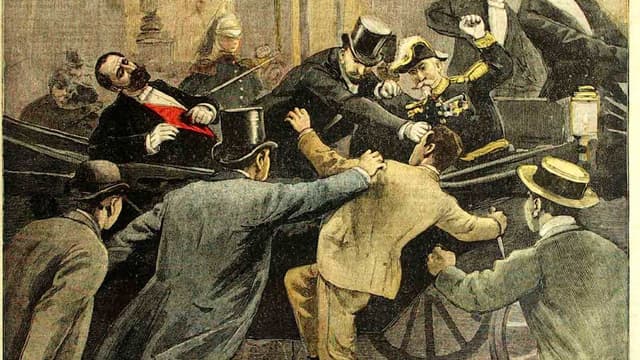 L'assassinat du président Sadi Carnot