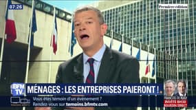 Ménages : les entreprises paieront !