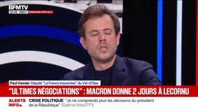 Crise politique après la démission de Sébastien Lecornu: "Le problème, ce soir encore, il est à l'Élysée", estime Paul Vannier, député LFI du Val-d'Oise