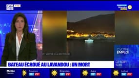 Bateau échoué au Lavandou: une personne morte