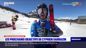 Ski alpin: Cyprien Sarrazin ne se fixe pas de limites pour la saison prochaine