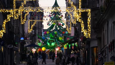 Le marché de Noël de Nantes, le 22 décembre 2025.