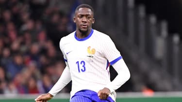 Le défenseur de l'équipe de France Ibrahima Konaté 