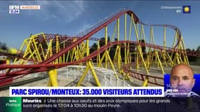 Le parc d'attraction Spirou à Monteux a ouvert ses portes