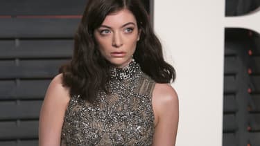 La chanteuse Lorde
