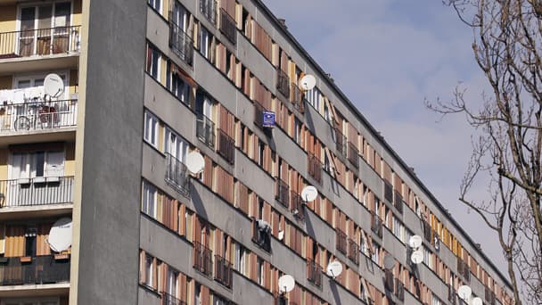 Un immeuble de Clichy-sous-bois (illustration)