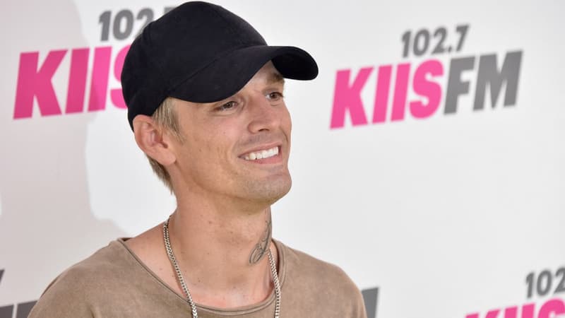 Aaron Carter, le 13 mai 2017 à Carson, en Californie.